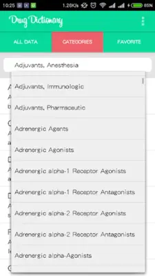 Medical Drug Dictionary android App screenshot 1