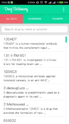 Medical Drug Dictionary android App screenshot 3